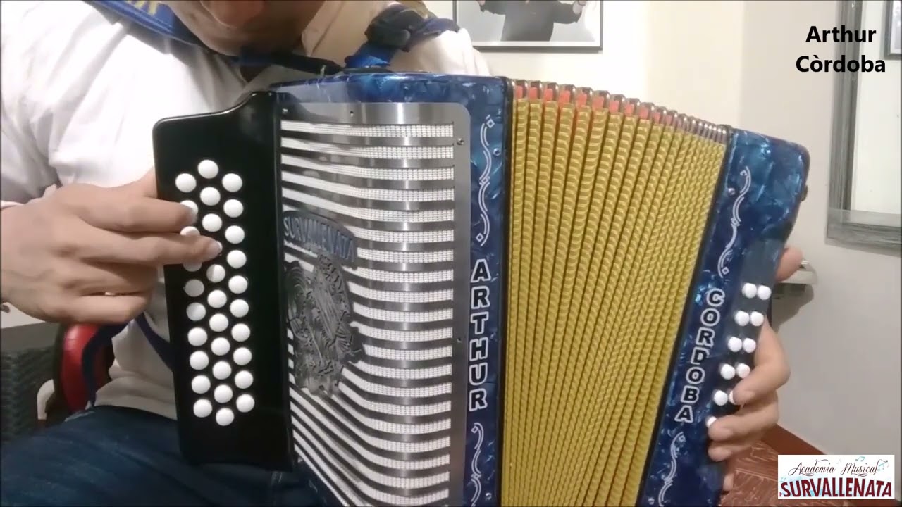 Recuerdos de un romance  TUTORIAL Alfredo Gutierrez  acordeón BESAS cinco letras