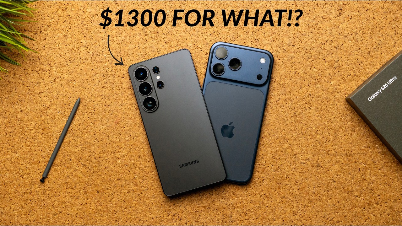Samsung's $1,300 Display Problem &mdash; Galaxy S26 Ultra vs iPhone 17 Pro Max!