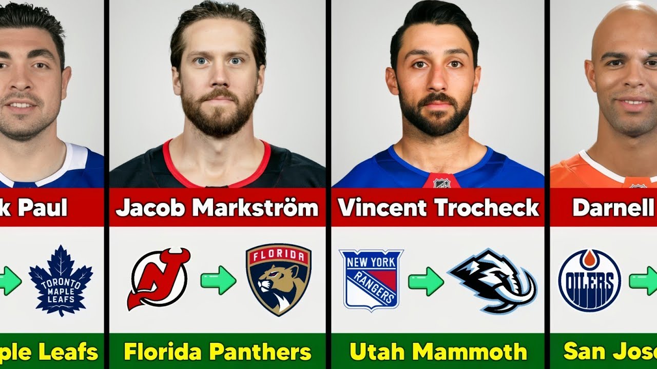 Latest Confirmed NHL Trades of July 2026!