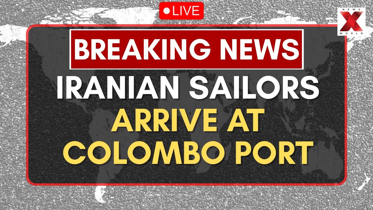 LIVE: Sri Lanka Navy Video Shows Iranian Crew Docked At Colombo Harbour