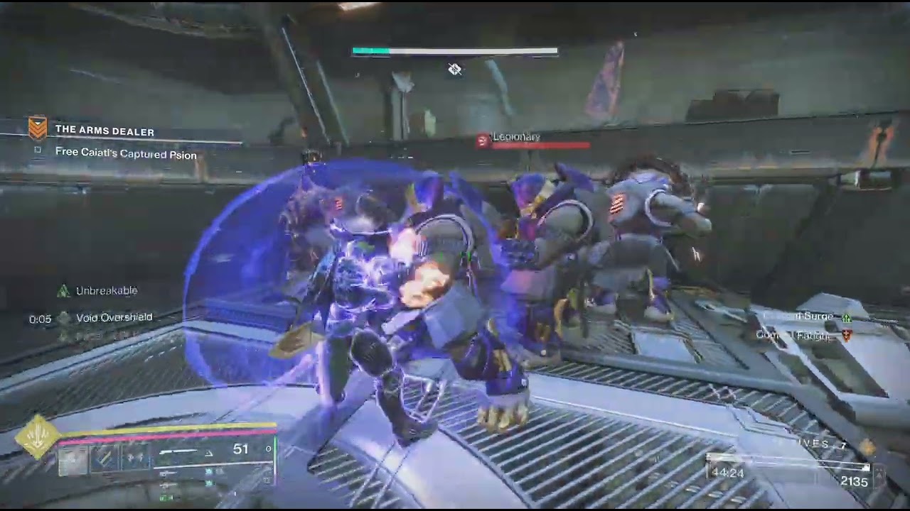 Solo Grandmaster Vanguard Alert - Arms Dealer