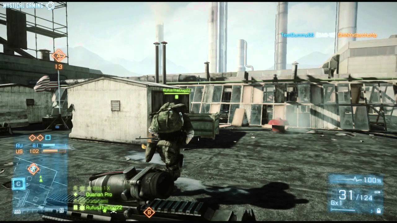 Battlefield 3 Close Quarters Conquest Domination Gameplay 30 HD