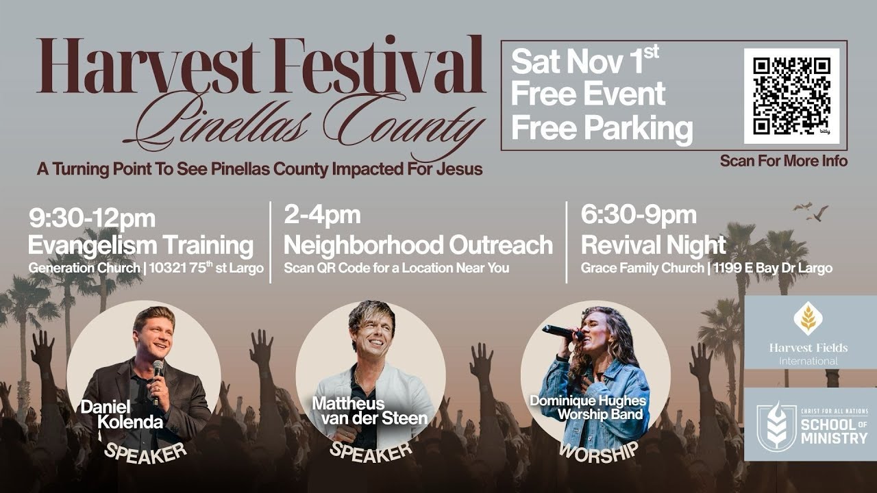 Harvest Festival Pinellas County - Revival Night