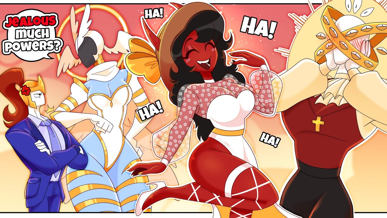 Demon GF X Angel Wife & Prince's Sinful Church Visit | Bug Enthusiast comic dub