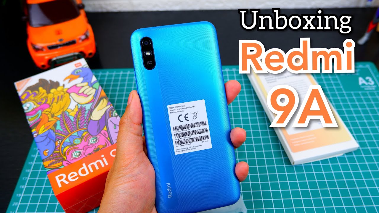 Rp 1.1jt aja! 5000 mAh, Layar 6.53 inch | Unboxing & Review Xiaomi Redmi 9A Special Muklay Edition