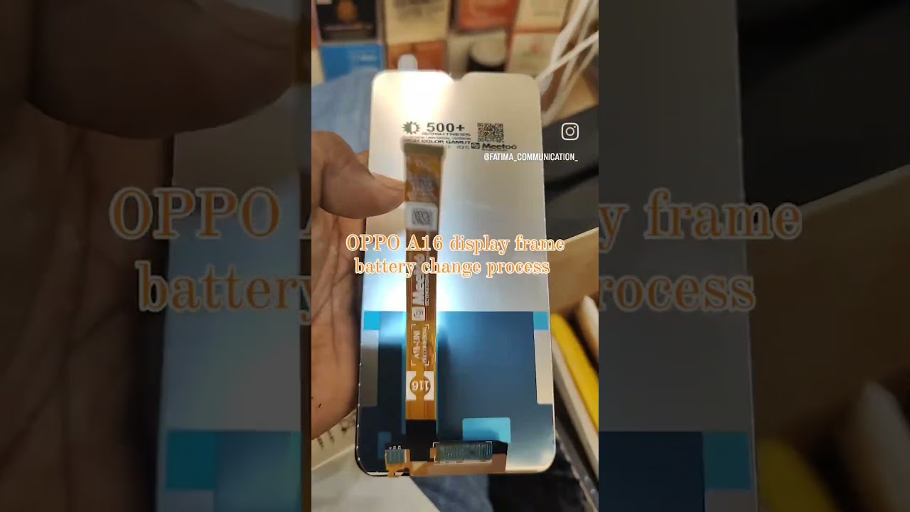 #OPPOA16 #DisplayChange #FrameChange #BatteryChange #MobileRepair #OPPORepair #TechTutorial