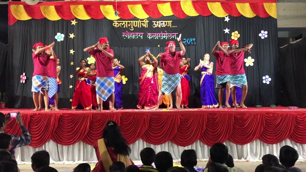 Snehalaya Rehabilitation Center Staff Dance at Annual Gathering.