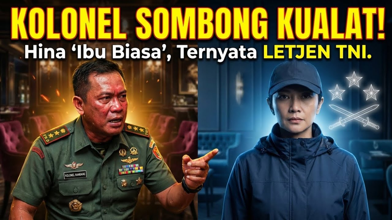 Berani Hina Jenderal Menyamar, Karir Kolonel Sombong Tamat!  #CatatanPrajurit #KisahTentara