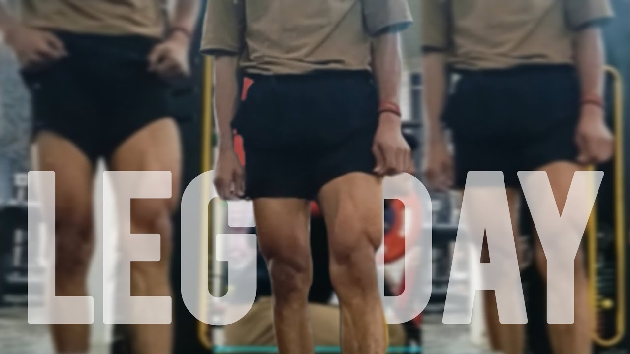 HOW TO BUILD AESTHETIC LEG  ||   LEG DAY 