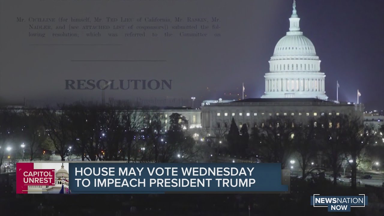 Pres. Trump faces &lsquo;incitement of insurrection&rsquo; impeachment charge
