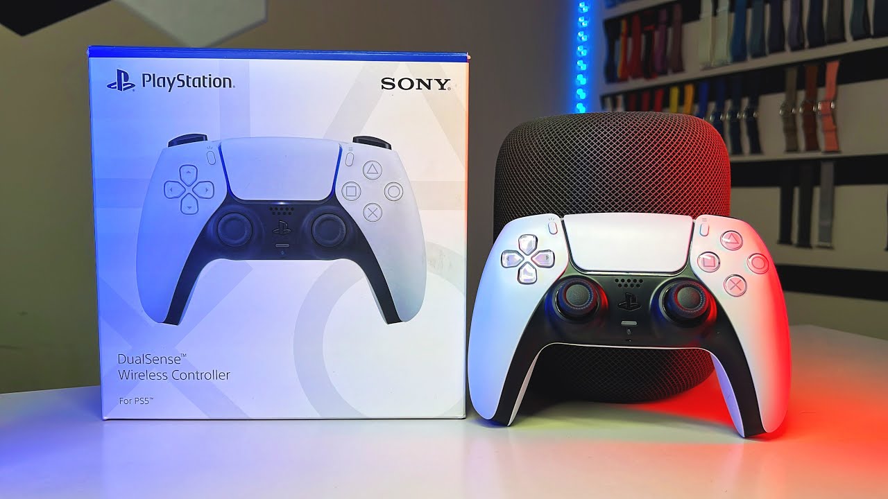 Sony Playstation 5 DualSense Wireless Controller Unboxing & Review | Near Perfect Gaming Controller!