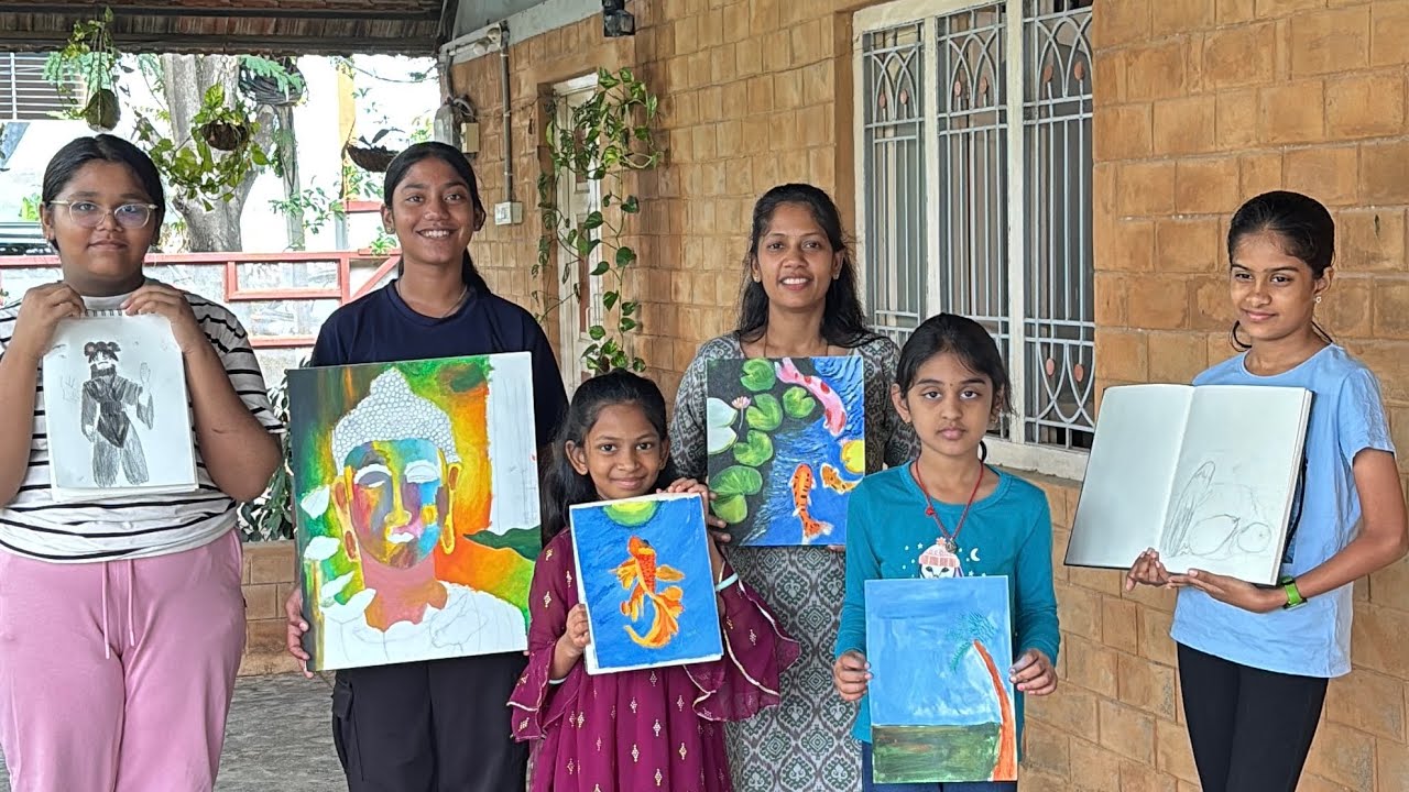 Kavi Art Studio #live #artclasses #kaviartstudio 