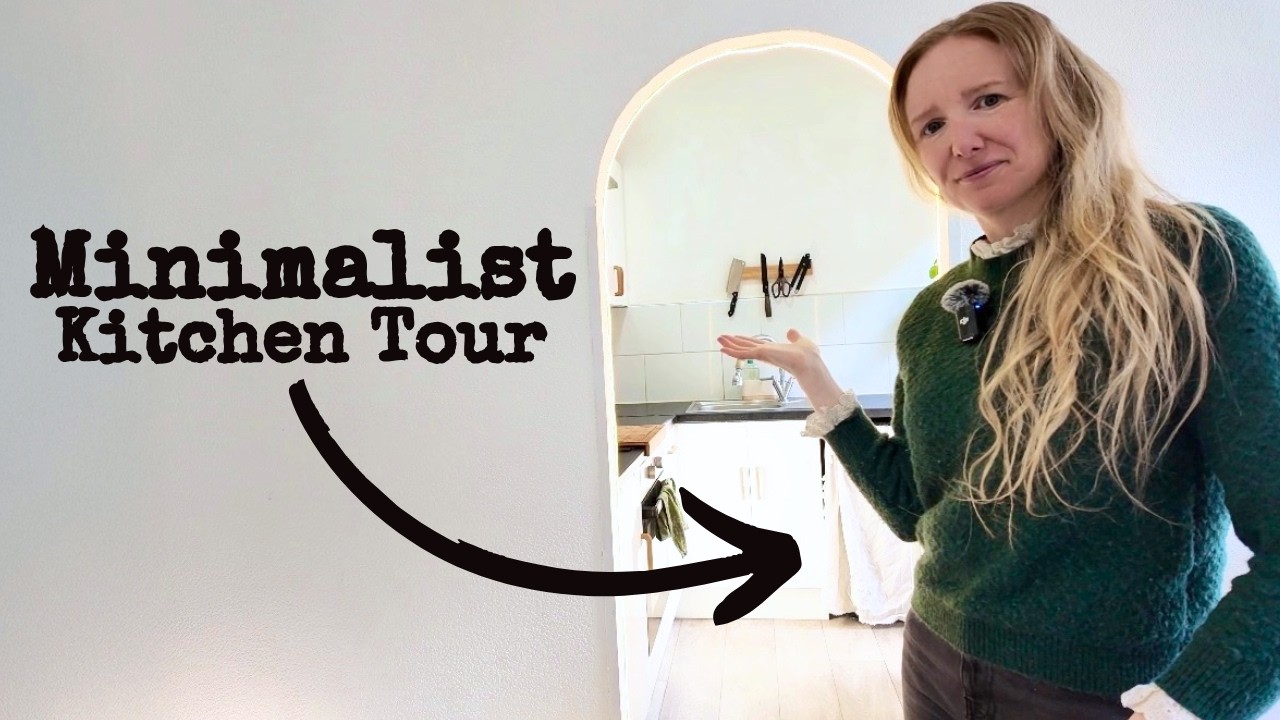 I Own Zero Appliances to Save Space in My Minimalist Kitchen ~ Everything I Own Minimalist Home Tour