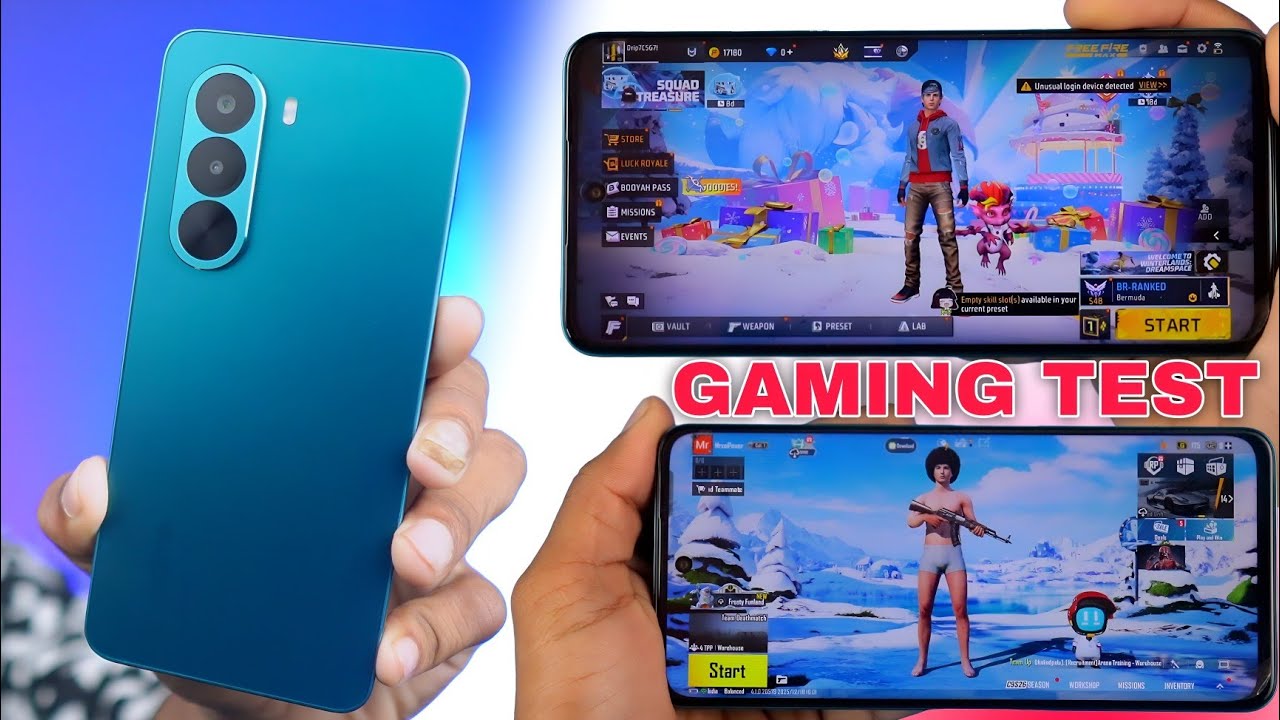 Realme P4X 5G Gaming Test - Bgm & Free Fire Test | Heating - Battery Drain 🔥