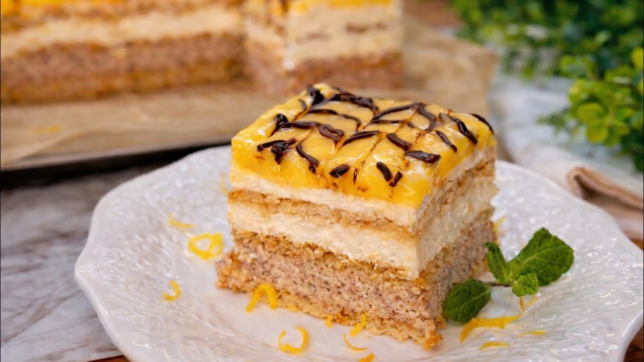 Hit stycznia! Błyskawiczne ciasto bez pieczenia🔥🔥🍋