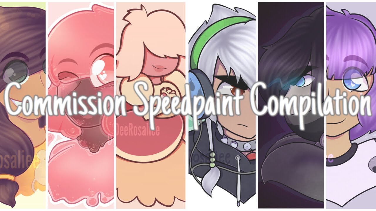 November Commissions • Commission Speedpaint Compilation