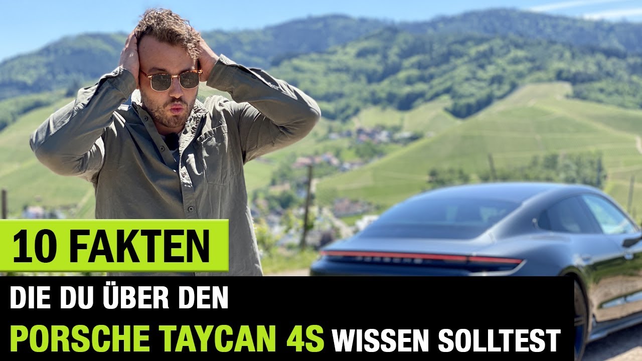 10 Fakten❗️die DU über DEN (2020) Porsche Taycan 4S wissen solltest! Fahrbericht | Review | Test⚡️🏁