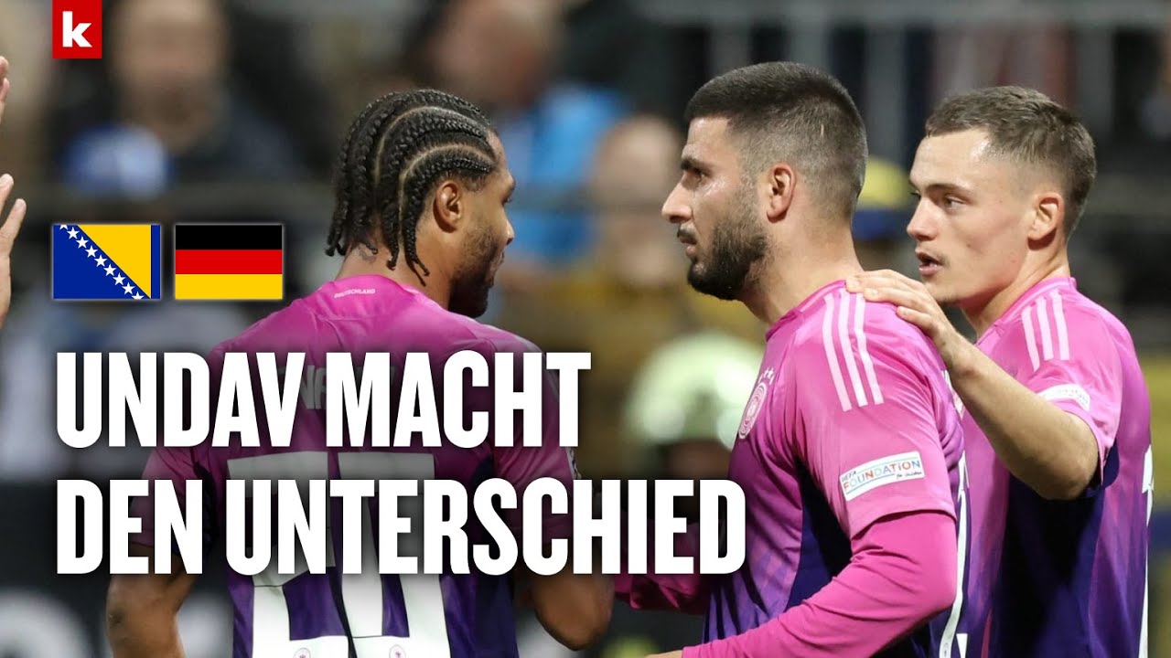 Doppelpacker Undav wird langsam 
