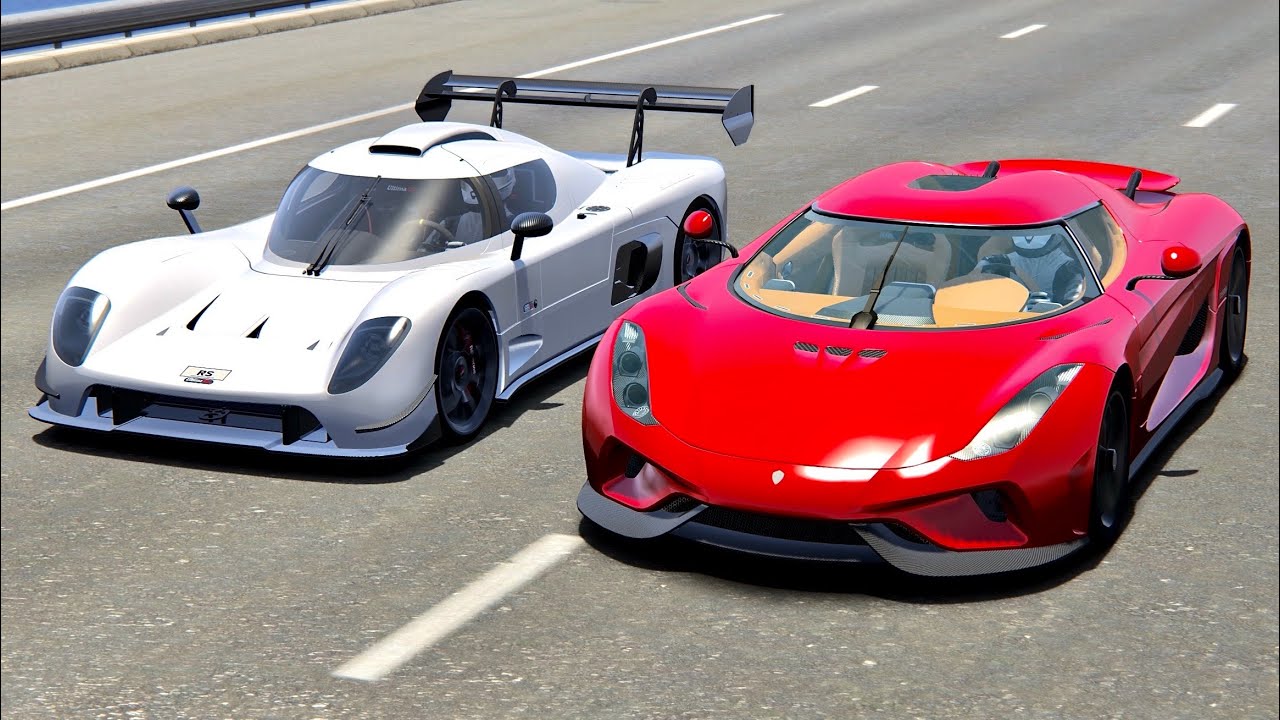 Ultima RS 2020 vs Koenigsegg Regera - Drag Race 2KM