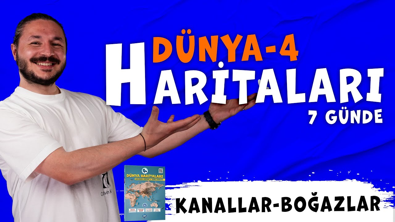 Dünya kanallar ve boğazlar - okyanus akıntıları harita bilgisi çalışması 📌2026 GÜN4 (Kodlamalarla)