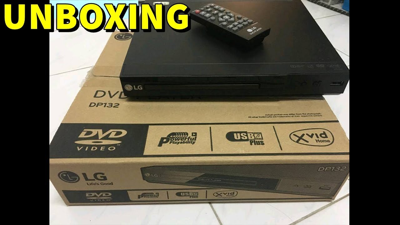 Unboxing de reproductor DVD LG - Una joya del pasado