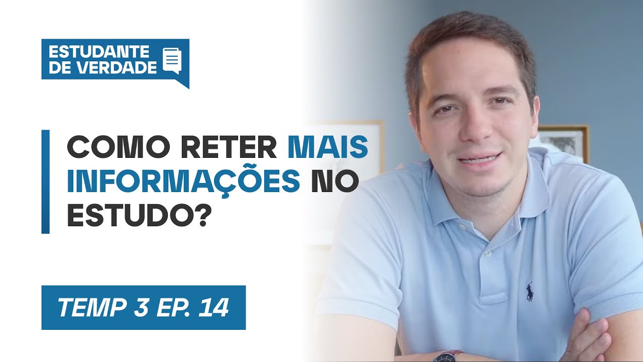 Aula #037 - Como reter mais informações no estudo?