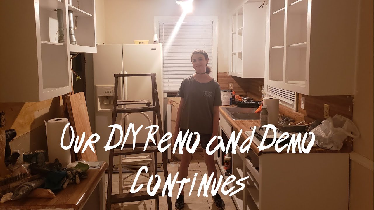 Our DIY demo & renovation is in high gear!