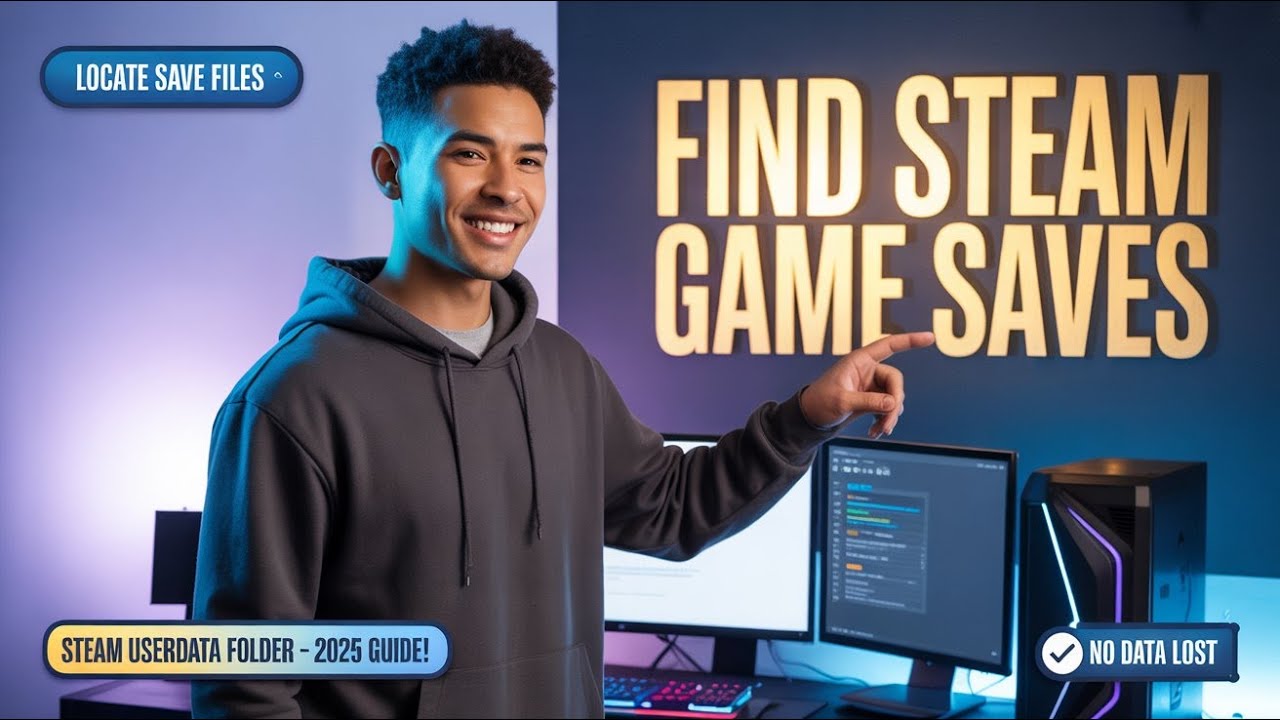 How to Find Your Game Save Files in the Steam userdata Folder (2025 Guide)