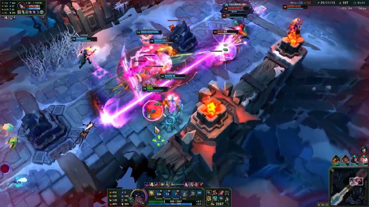 Syndra Ult vs Samira W