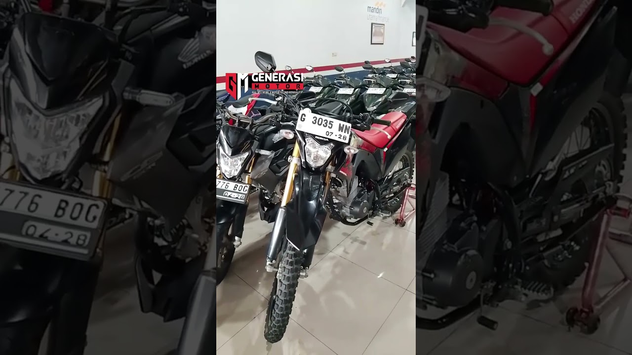 Showroom generasi motor, jual beli motor second berkualitas rasa baru,