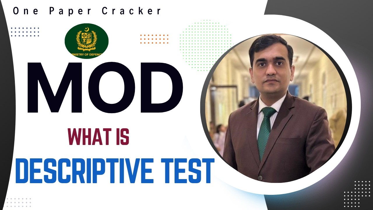 What is MOD Descriptive Test? | Total Papers, Pattern & Included Topics Explained | #MOD