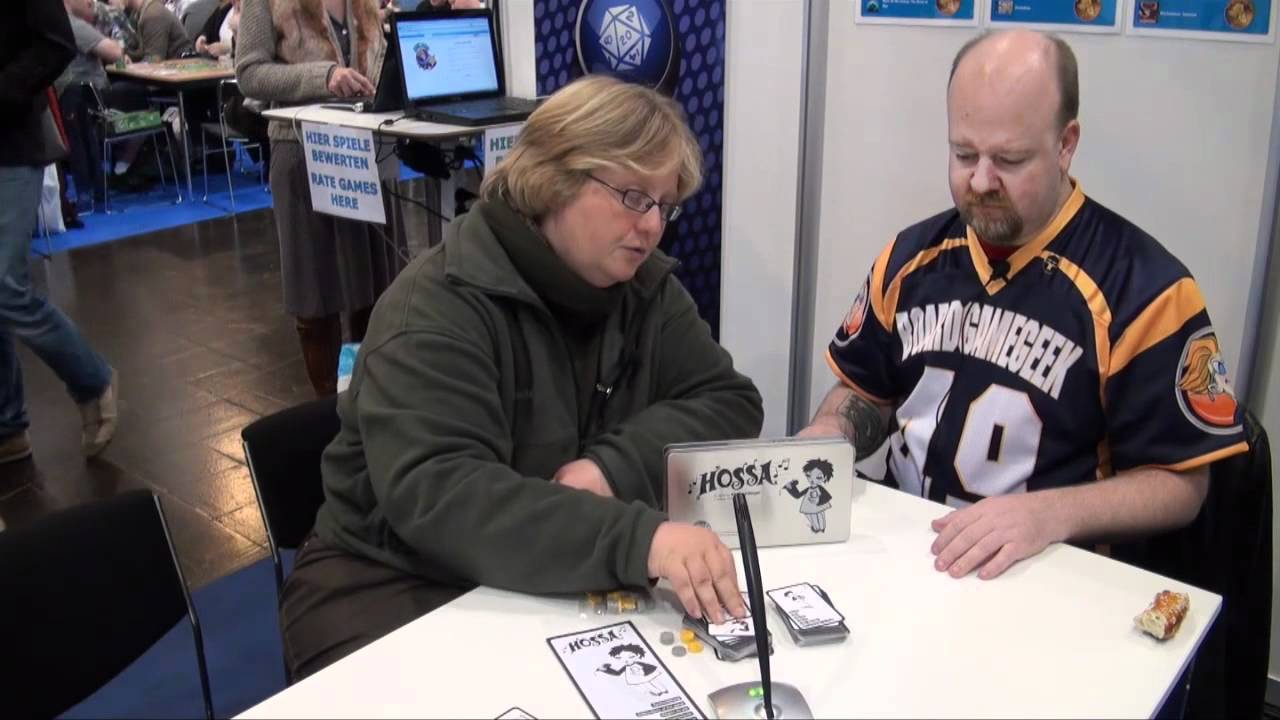 Hossa Demo - BoardGameGeek Booth - Essen Spiel 2010