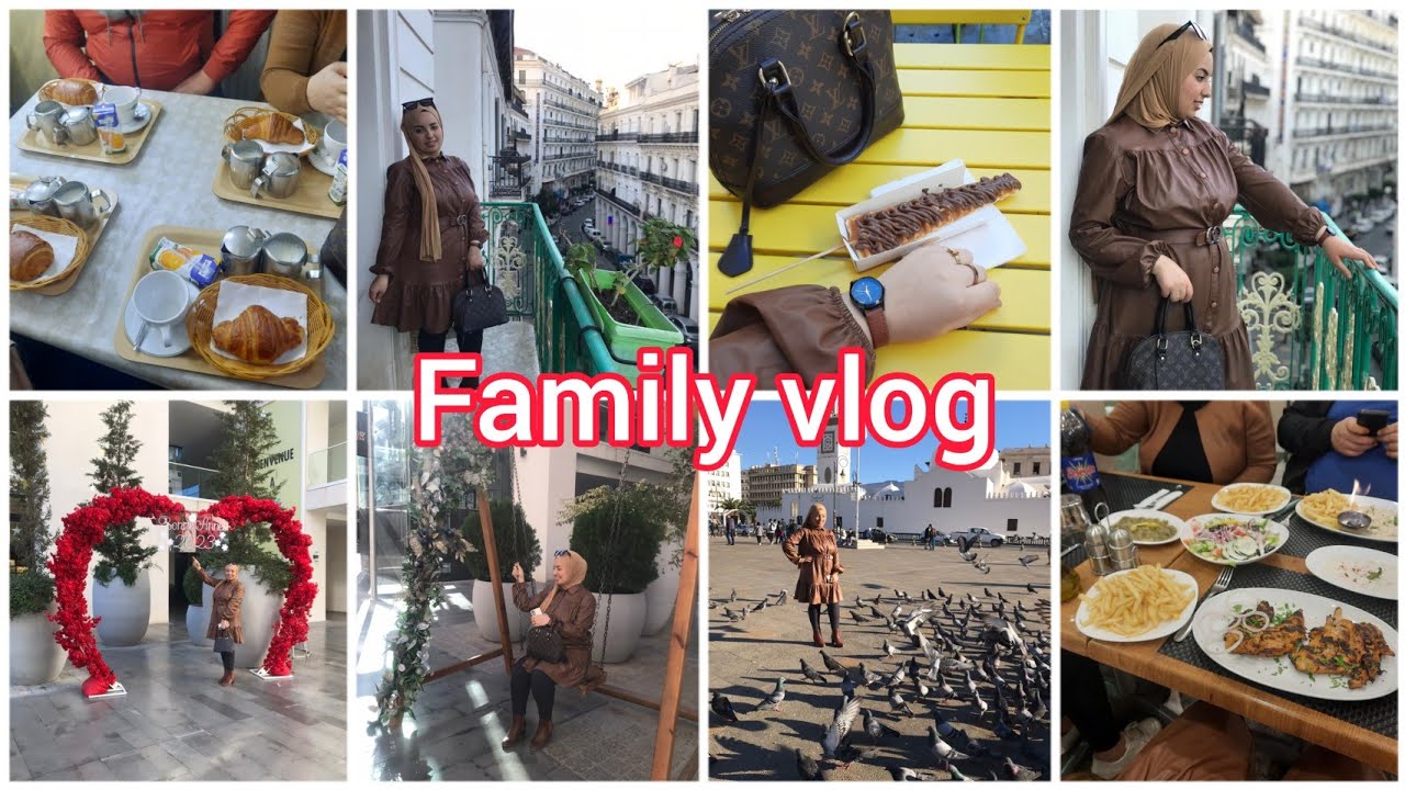 فلوق مع عائلتي|| كيفاش جوزت عطلة شتوية||family vlog