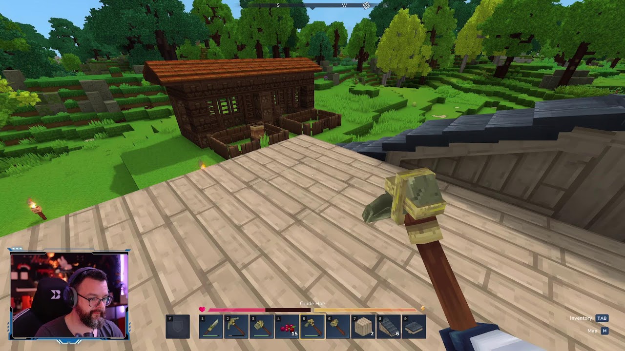 Hytale: E01 - A Test Stream (with audio problems)