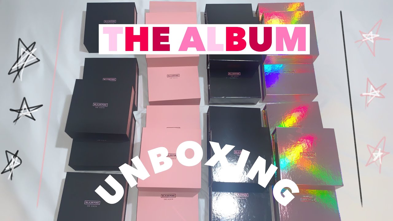 ✰ BLACKPINK THE ALBUM UNBOXING ✰ 23 COPIES