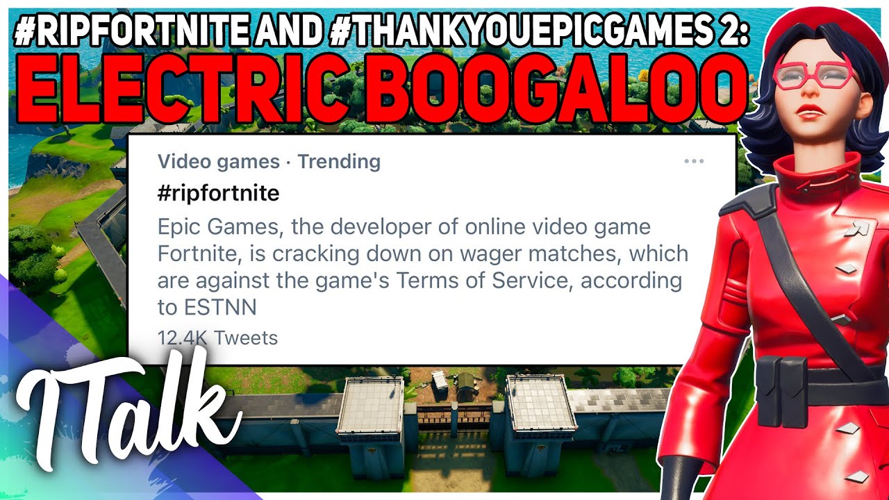 Another #RipFortnite Trend... Let's Talk About This I Guess 😒 (Fortnite Battle Royale)