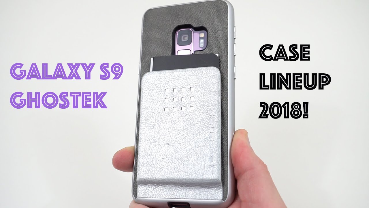 Galaxy S9 Official Case Lineup from Ghostek!