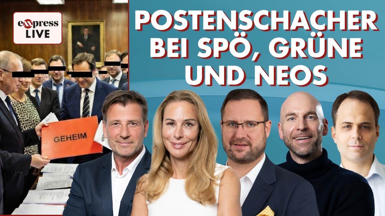 Top-Jobs für Parteifreunde: Machtrausch in der Politik? | exxpress live am 25. Februar 2026