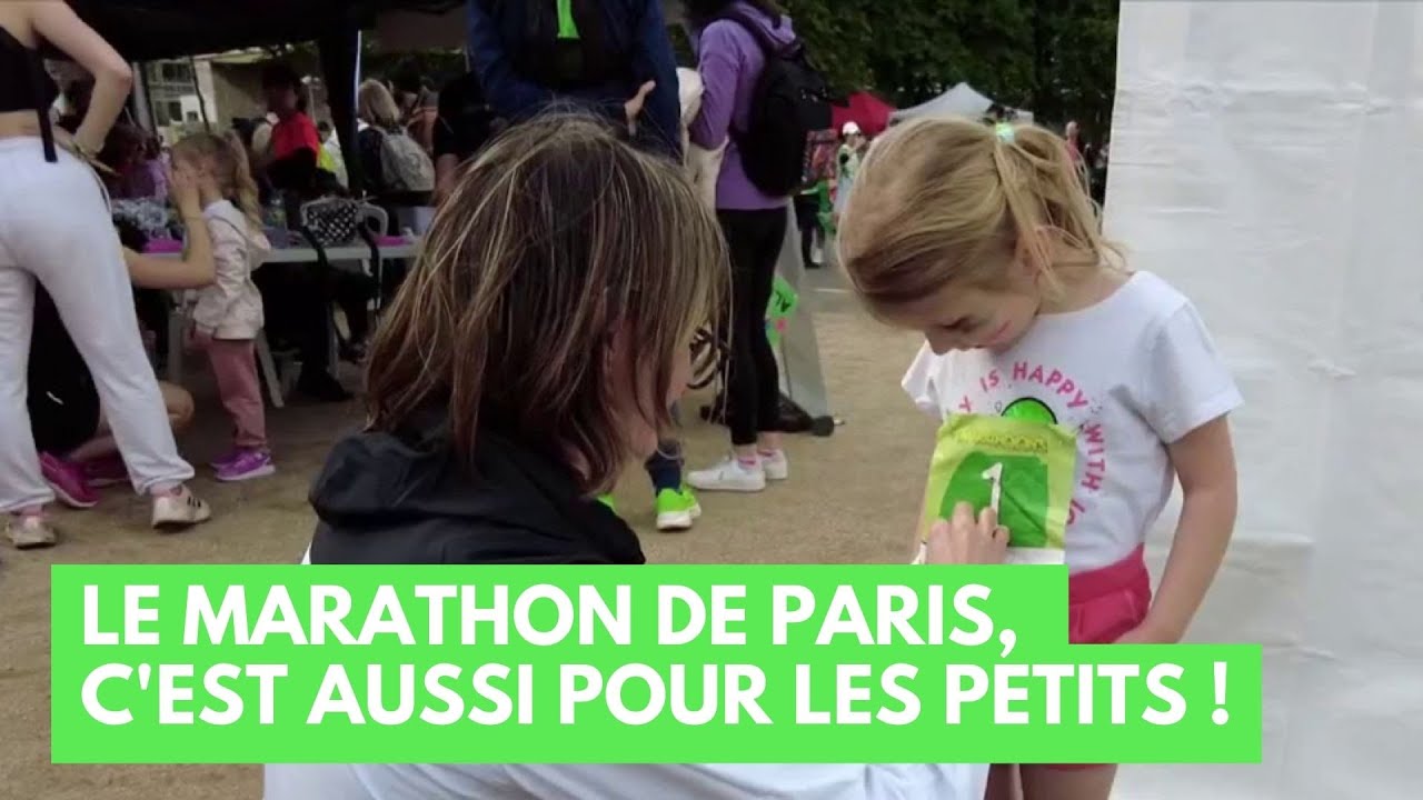 Le marathon de paris, c'est aussi pour les petits ! - La Maison des maternelles #LMDM