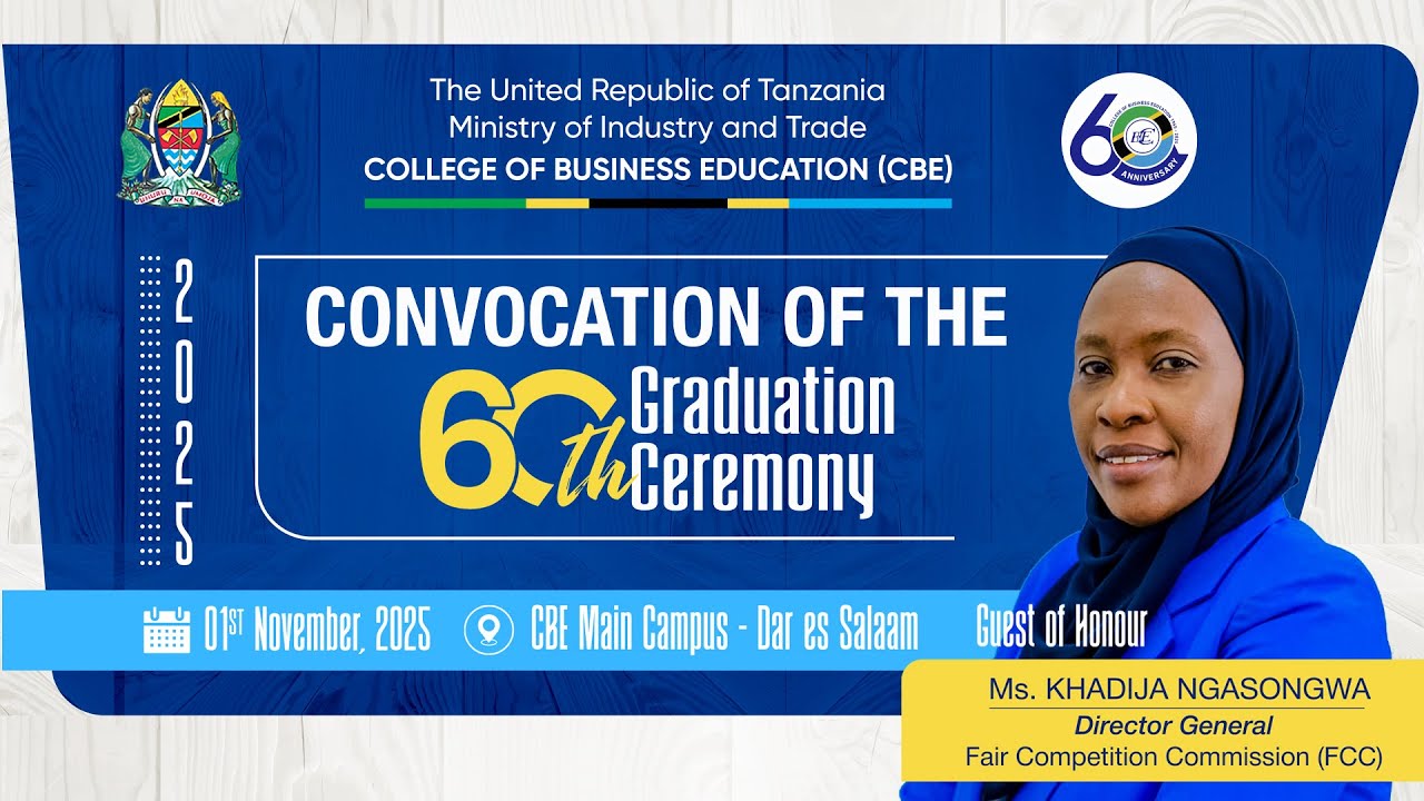 CBE | CONVOCATION OF THE 60TH GRADUATION CEREMONY