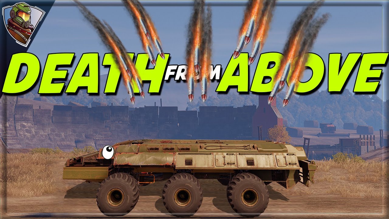 Reversed Hurricane missile build is the perfect build for CAMPING Players - Crossout Gameplay