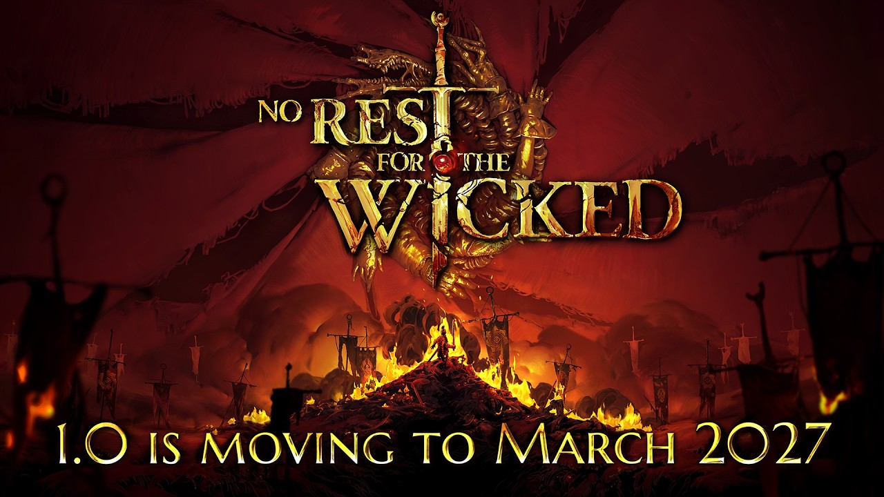 No Rest for the Wicked | Анонс переноса версии 1.0