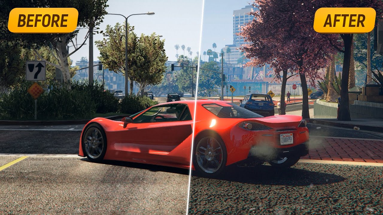 Prismatic Vision | New Realistic Graphics Mod | Comparison