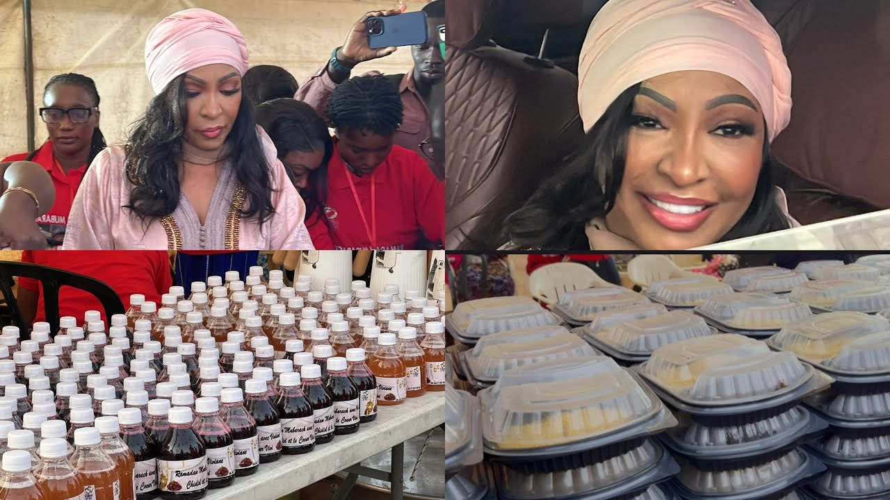 Regardez la belle surprise de Viviane chidid a ses fans un ndogou royal du jamais vu