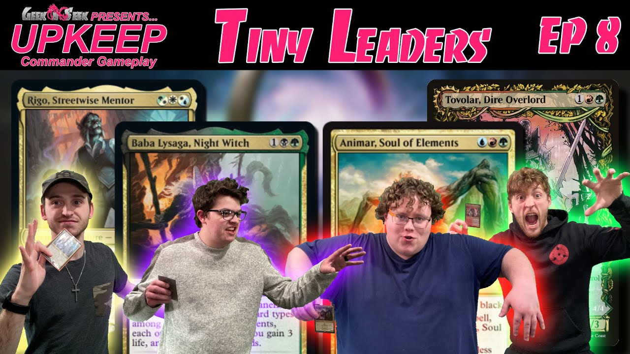 Tiny Leaders | Upkeep #8 (Игровой процесс командира) (Риго, Баба Лысага, Анимар, Товолар)