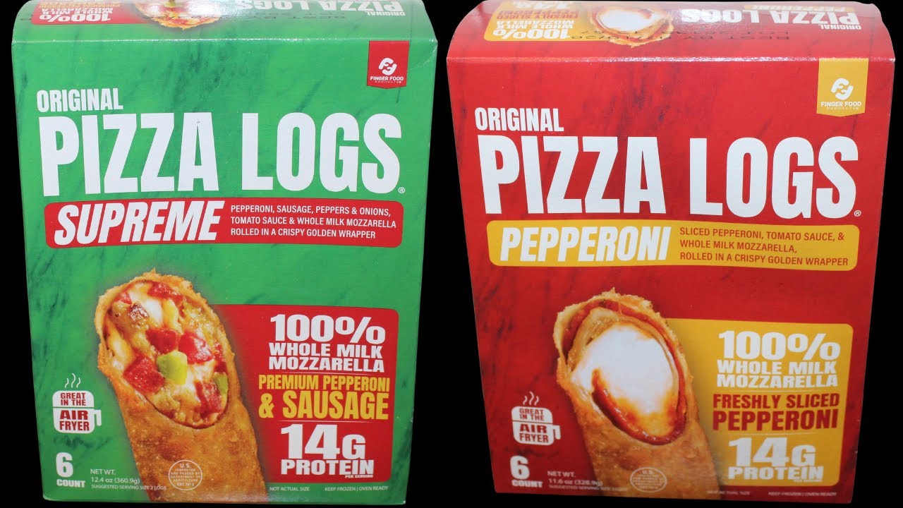 Finger Food Products Original Pizza Logs: Supreme & Pepperoni Review