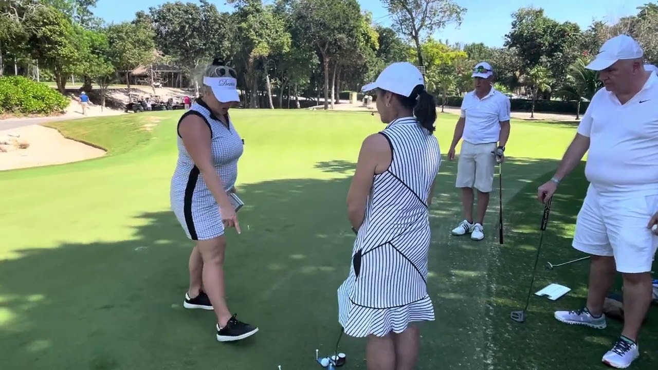 Les petits roulés, un conseil de golf offert par mes élèves en stage au Mexique⛳️⛳️⛳️