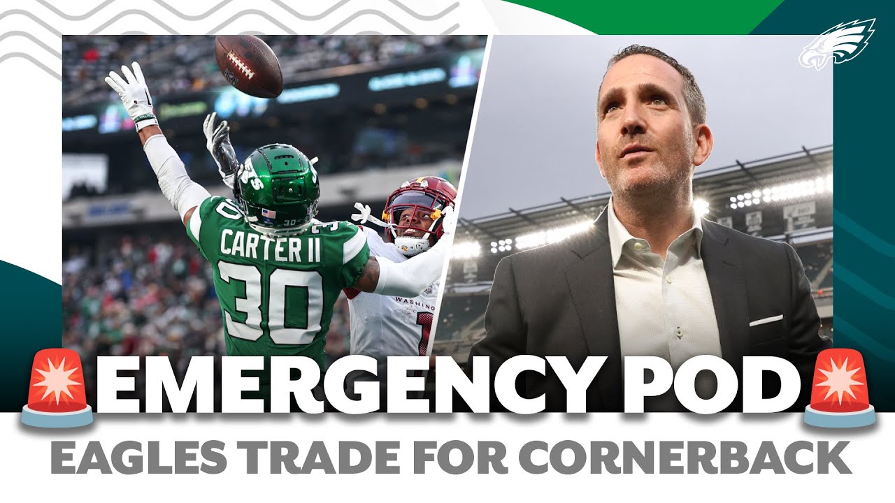 EMERGENCY POD: Eagles trade for a corner | Eagle Eye Podcast