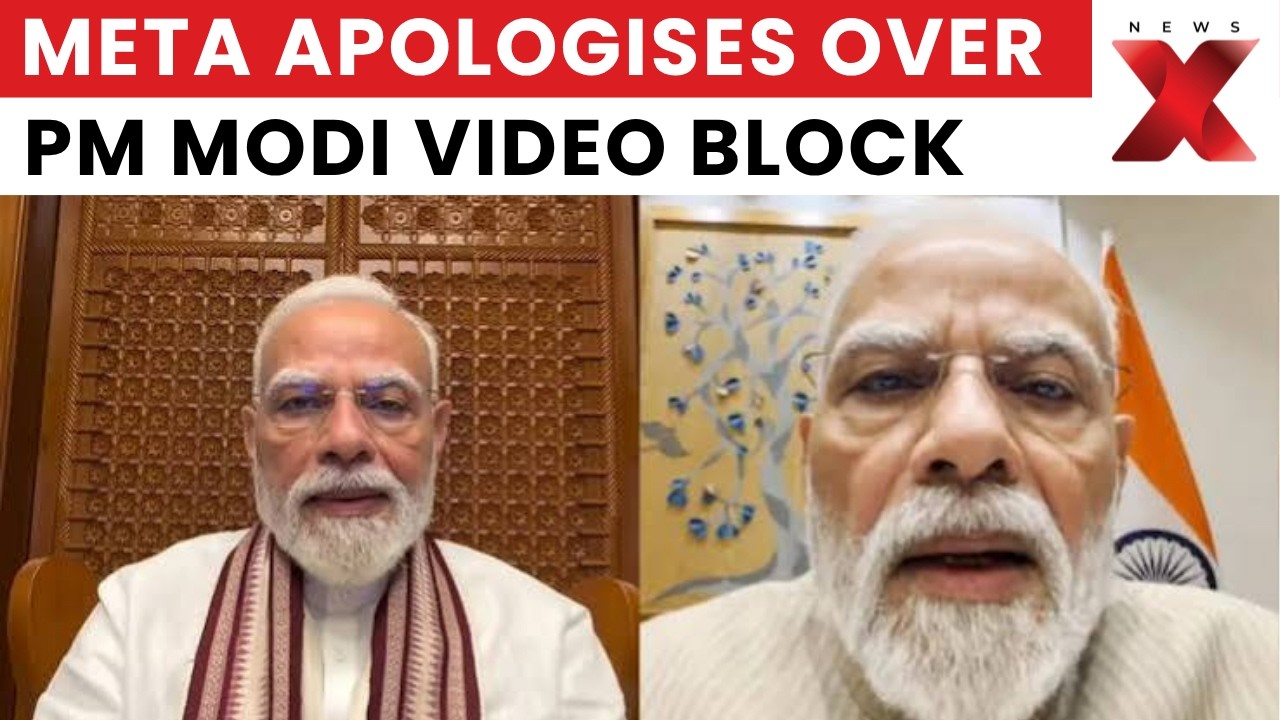 Meta Apology: Meta Apologises After PM Modi Video Briefly Blocked on Facebook India | NewsX