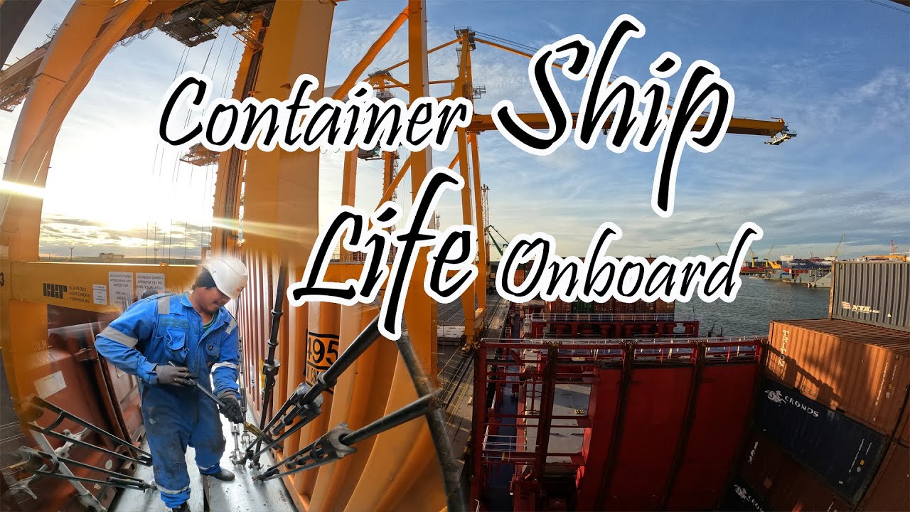 A DAY IN THE LIFE AT SEA | CONTAINER SHIP LIFE ONBOARD  | EP04 | HERO'S VENTURE